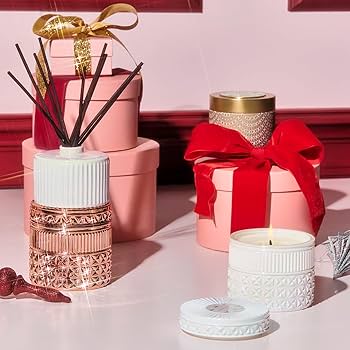 Amazon.com: Capri Blue Gilded Muse Faceted Decorative Candle