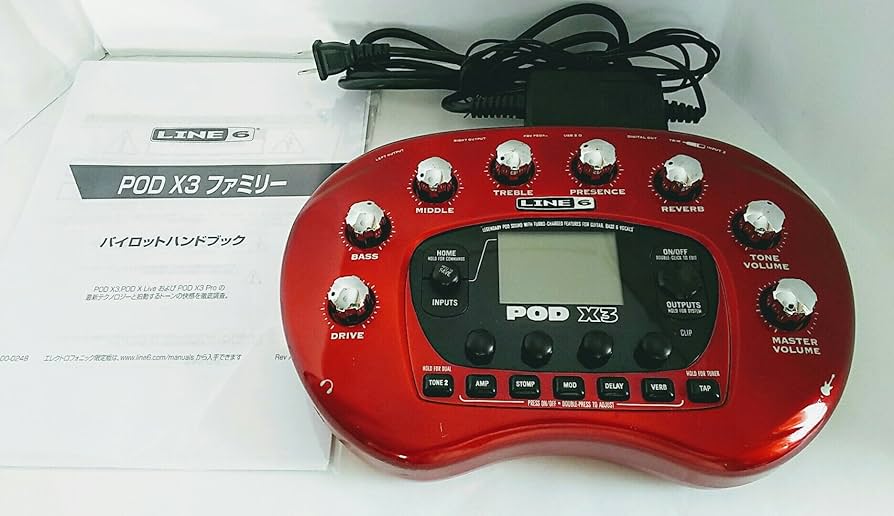 Amazon.co.jp: LINE6 POD X3 : 楽器・音響機器