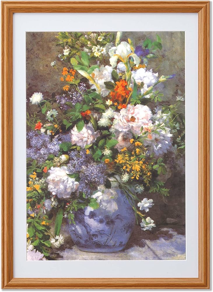 Amazon.co.jp: ルノワール名画額(PB)A3 (花瓶の花) : ホーム＆キッチン