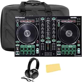 Amazon.com: Roland DJ-202 DJ Controller Bundle with Case