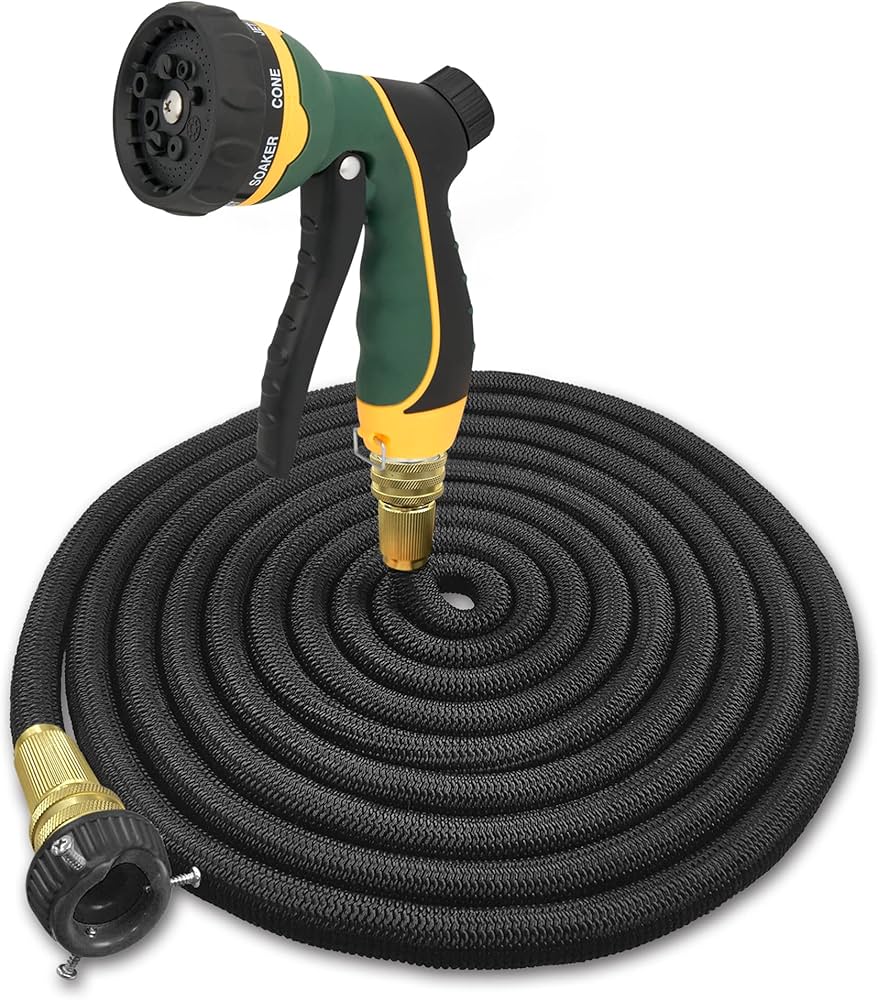 Amazon | TheFitLife 伸びるホース 散水ホース 伸縮 ガーデン 庭 洗車