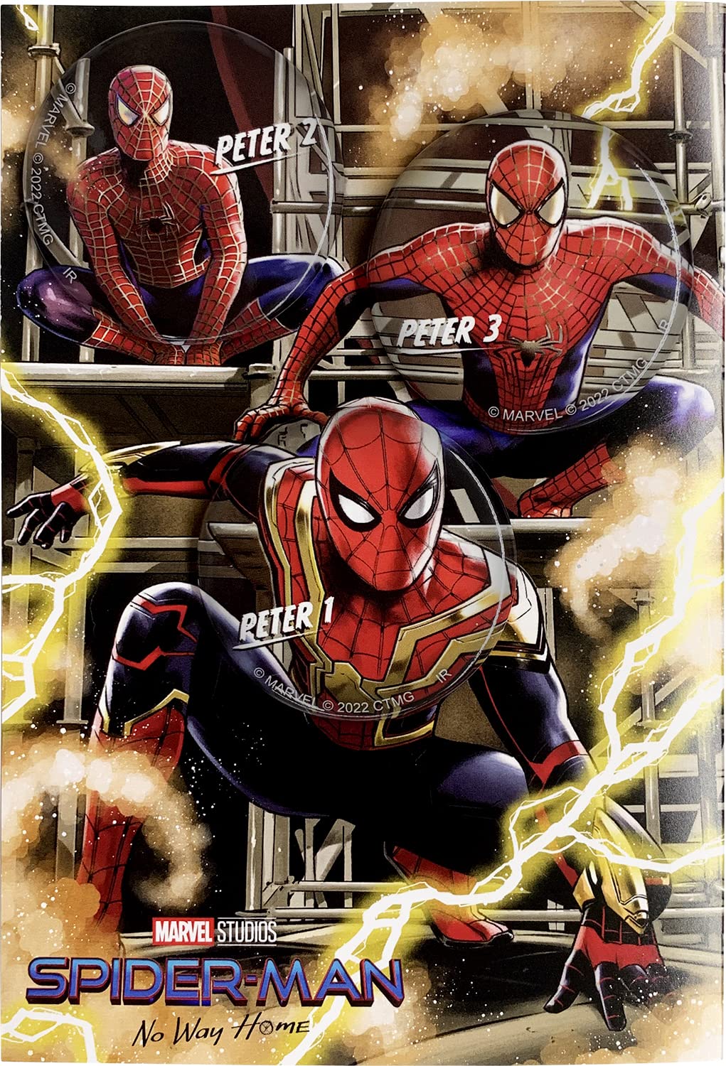 Amazon.co.jp: スパイダーマン ノーウェイ ホーム[缶バッジ]カンバッジ