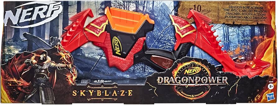 Amazon.com: DragonPower Skyblaze Dart Bow Blaster : Toys & Games