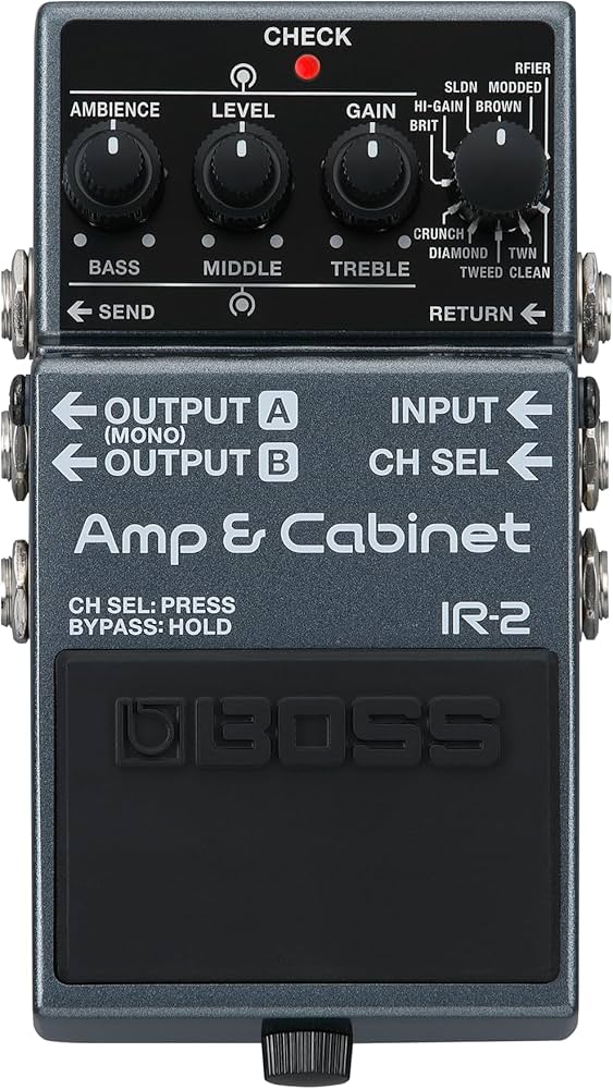Amazon | BOSS/IR-2 Amp & Cabinet アンプシミュレーター キャビネット