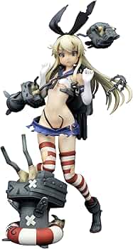 Amazon.co.jp: 艦隊これくしょん -艦これ- 島風 中破Ver. 1/8スケール