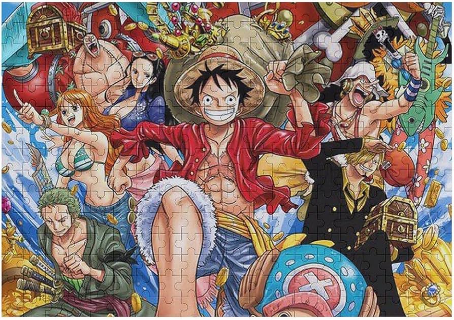 Amazon.co.jp: ワンピース／ONE PIECE ジグソーパズル 木製 パズル