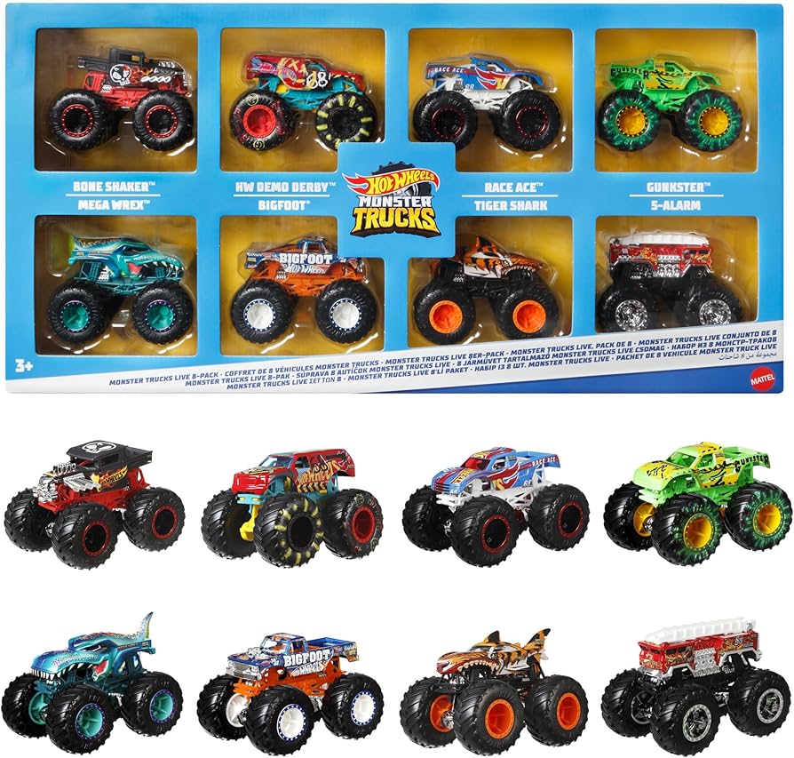 Amazon.co.jp: ホットウィール(Hot Wheels) モンスタートラック 8