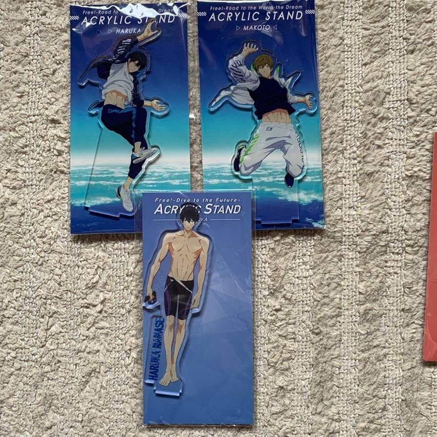 Amazon.co.jp: Free! アクリルスタンド 七瀬遙 橘真琴 アクスタ : おもちゃ