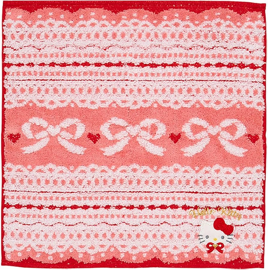 Amazon.co.jp: サンリオ(SANRIO) プチタオル（レース） ハローキティ