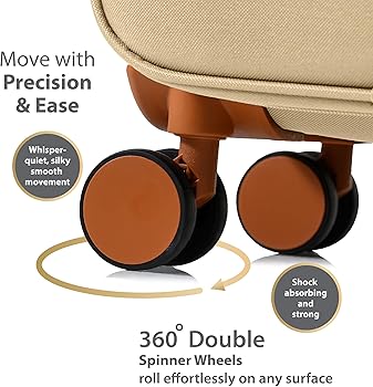 CHAMPS Classic Collection 3-Piece Softside Spinner Luggage Set