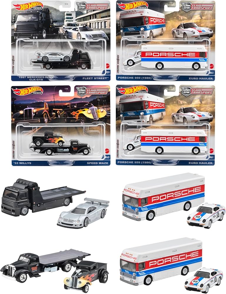Amazon | ホットウィール(Hot Wheels) チームトランスポート アソート