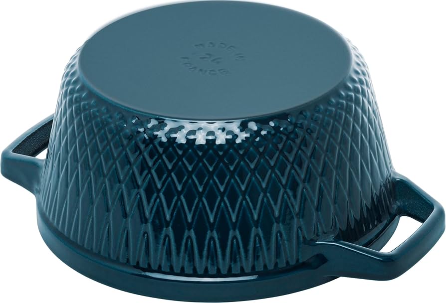 staub ストウブ 「 ツイストココット ラウンド ラメール 20cm ニッケル