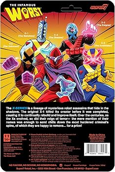 Amazon.com: Super7 The Worst X-4 (The Shadow) Mutant Team - 3.75