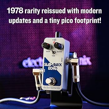 Amazon.com: Electro-Harmonix Slap-Back Echo Analog Delay Pedal