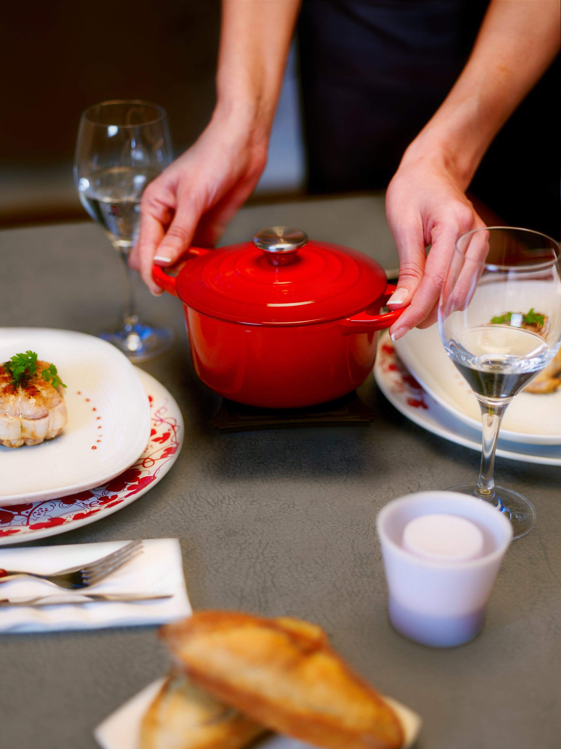 Amazon.co.jp: ル・クルーゼ(Le Creuset) 鋳物 ホーロー 鍋 CI ミニ