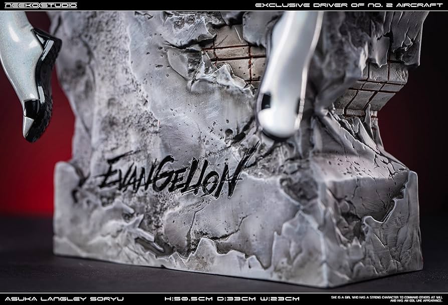 Amazon.co.jp: 惣流・アスカ・ラングレー フィギュア 1/4スケール 塗装