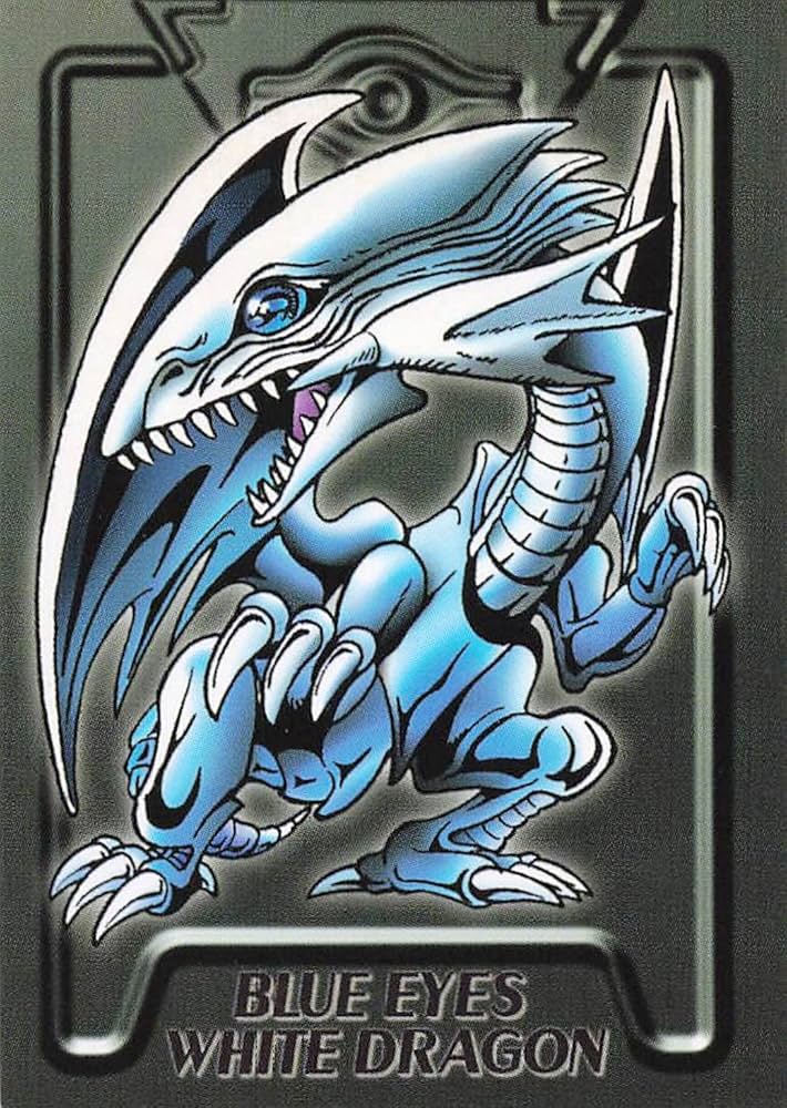 青眼の白龍 バンダイ版 カードダス 遊戯王 当時物 未剥がし 未剥がし
