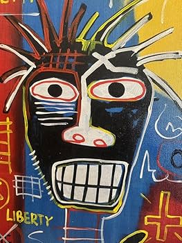 Amazon.co.jp: 凄い構図のバスキア！貴重肉筆 ジャン ミシェル