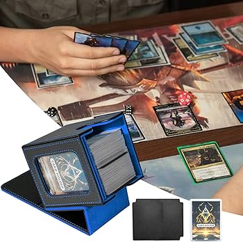 Amazon.com: Jaffzora Card Deck Box for MTG Commander, Magnetic
