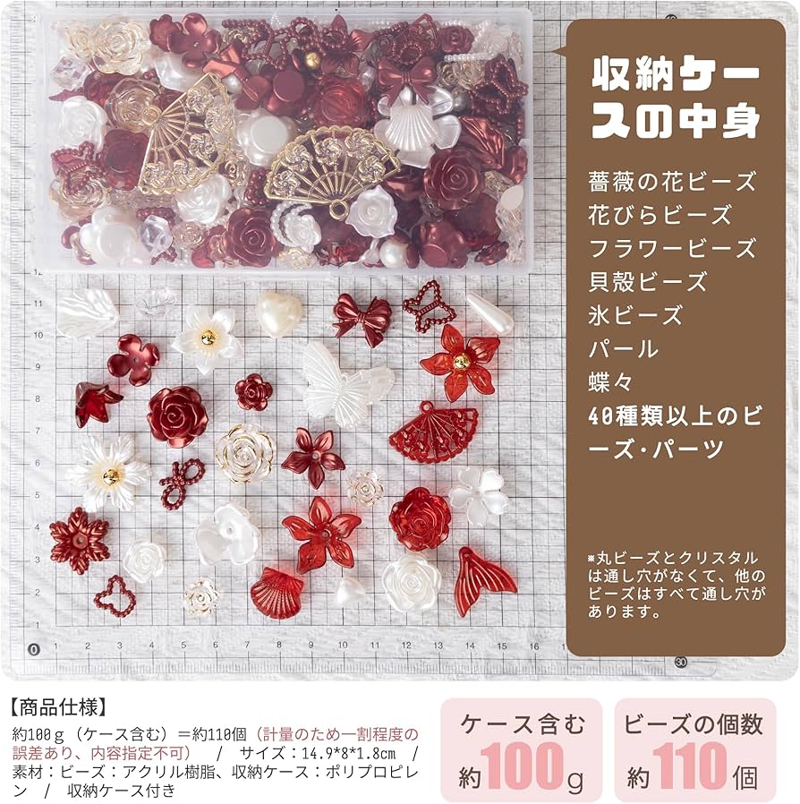 Amazon.co.jp: デコパーツ ビーズ ホイップデコ パーツ 【特典ビーズ