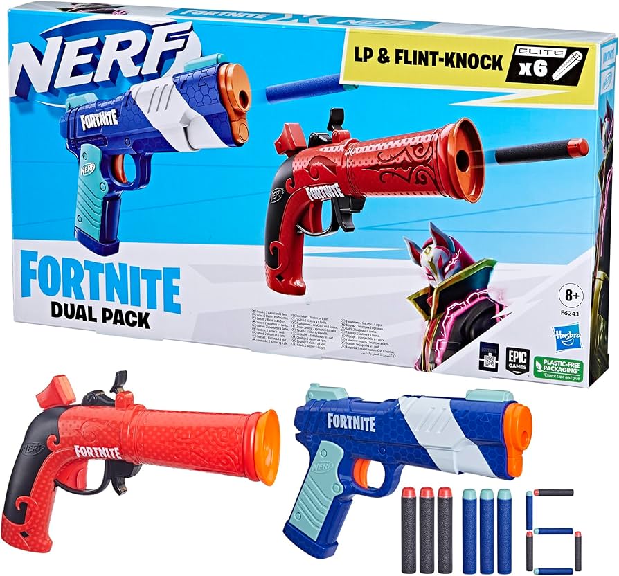 Amazon.co.jp: Nerf Fortnite デュアルパック フォートナイト