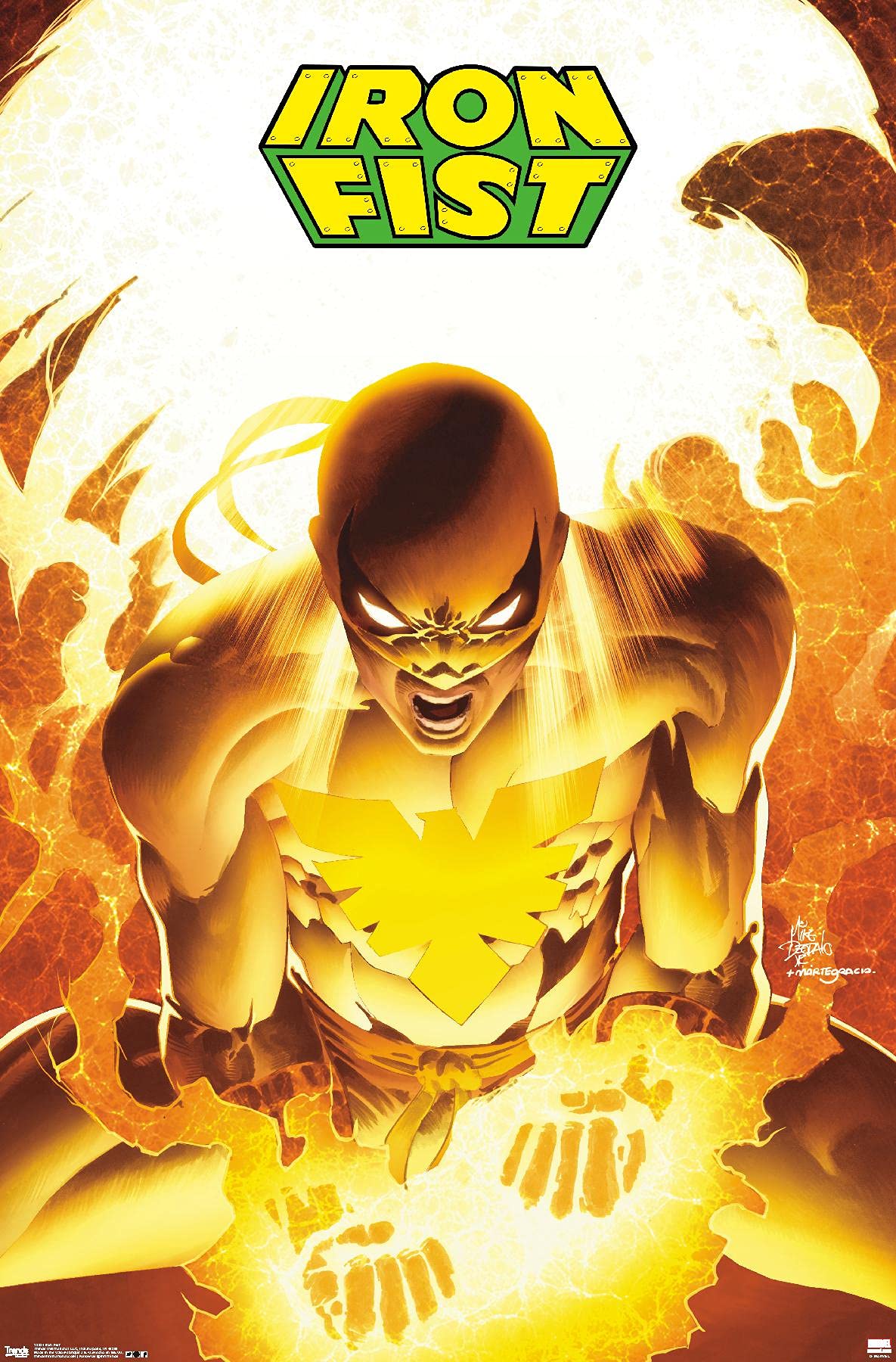 Amazon.com: Trends International Marvel Comics - Iron Fist Wall