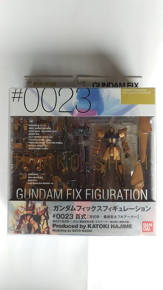 Gundam Fix Figuration 0023 MSN-00100 Hyaku-Shiki Action Figure