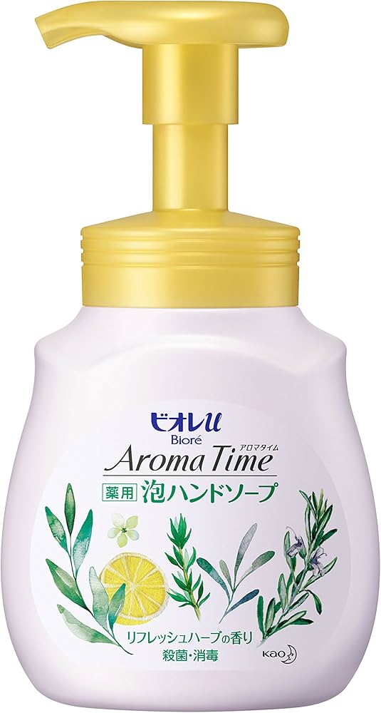 Amazon.co.jp: ビオレu アロマタイム泡ハンドソープハーブ ポンプ