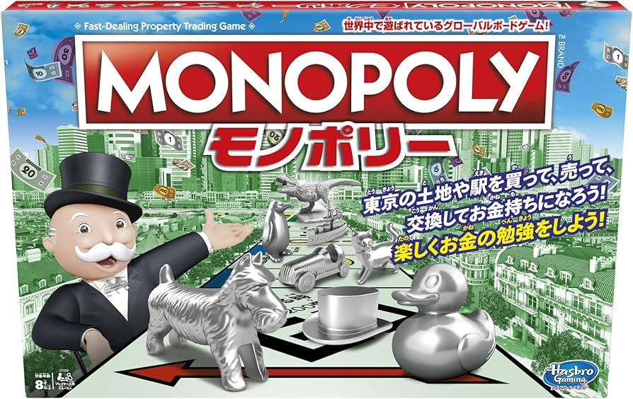 Amazon.co.jp: Hasbro C1009 Monopoly Classic Renewal Tokyo Local