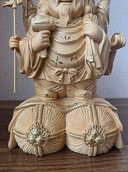 Amazon｜仏像 三面六臂大黒天像 三面大黒天像 七福神 商売繁盛 福徳