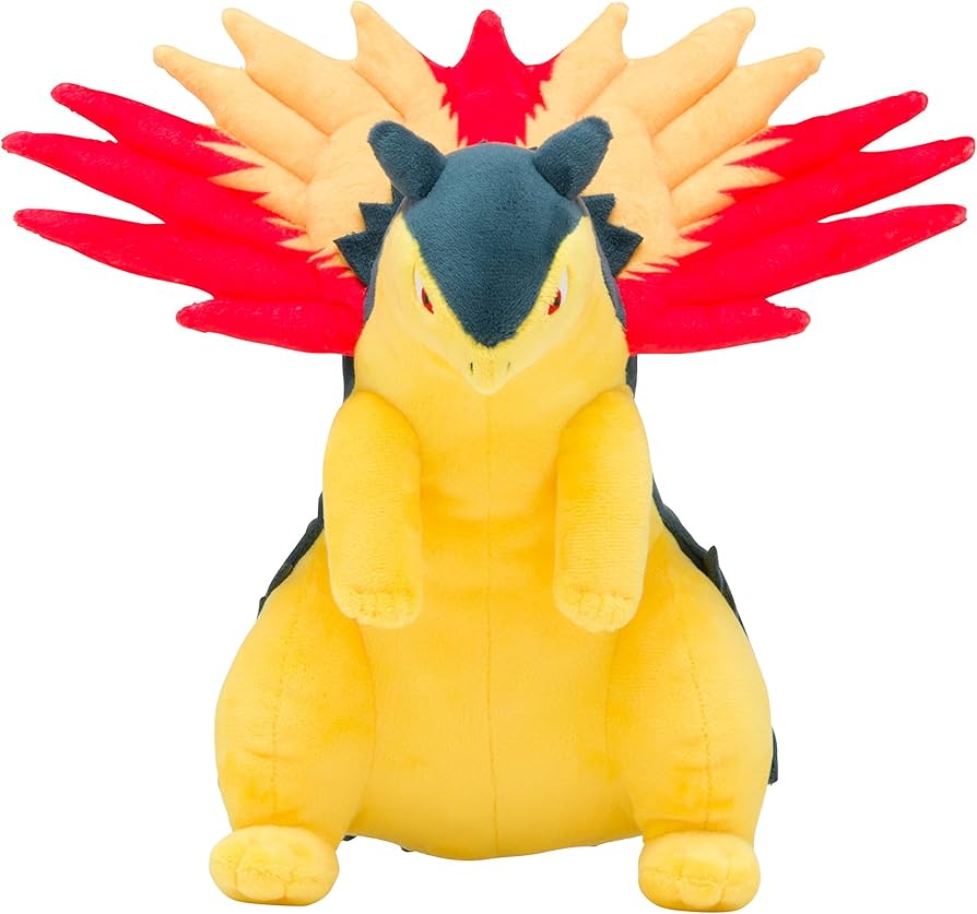 Amazon.co.jp: ポケモンセンターオリジナル ぬいぐるみ バクフーン 28