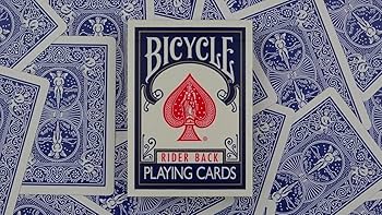 Amazon.co.jp: BICYCLE(バイスクル) 808 ライダーバック トランプ 赤