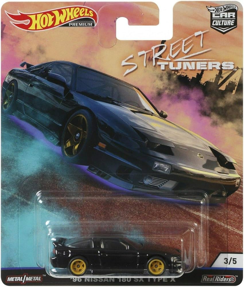 Amazon.com: Hot Wheels Car Culture Nissan 180 SX Type X : Toys & Games