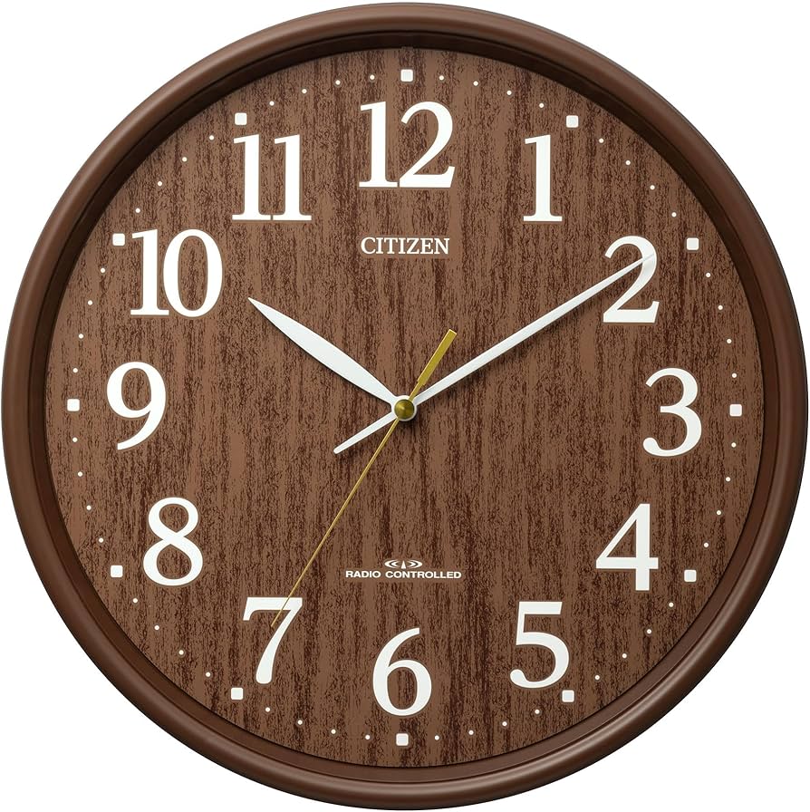 Amazon.co.jp: リズム(RHYTHM) シチズン 掛け時計 電波時計 アナログ