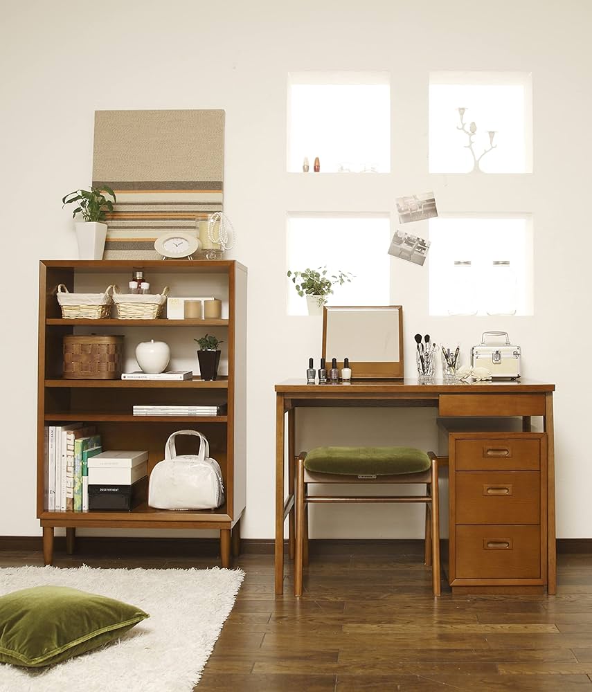 Amazon.co.jp: カリモク60 デスク2点セット(デスク・チェスト