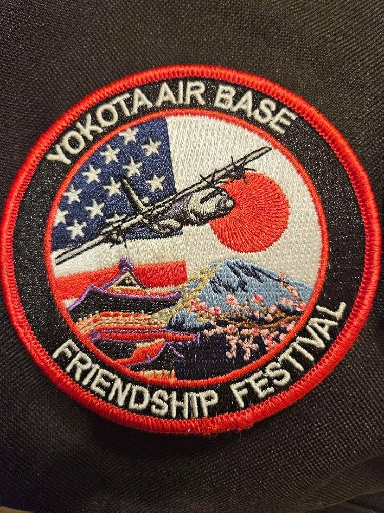 Amazon.co.jp: 在日米空軍 横田基地友好祭 C-130 ワッペン パッチ : ホビー
