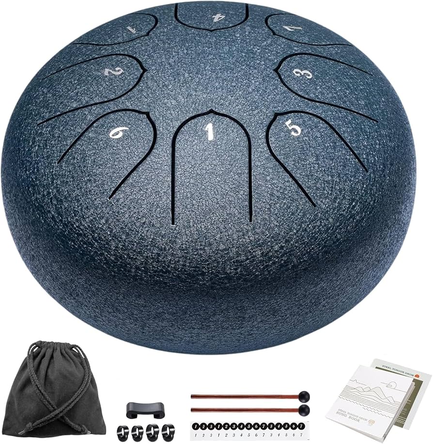 Amazon | CHOLEI タングドラム スリットドラム 8音 6インチ 収納バッグ