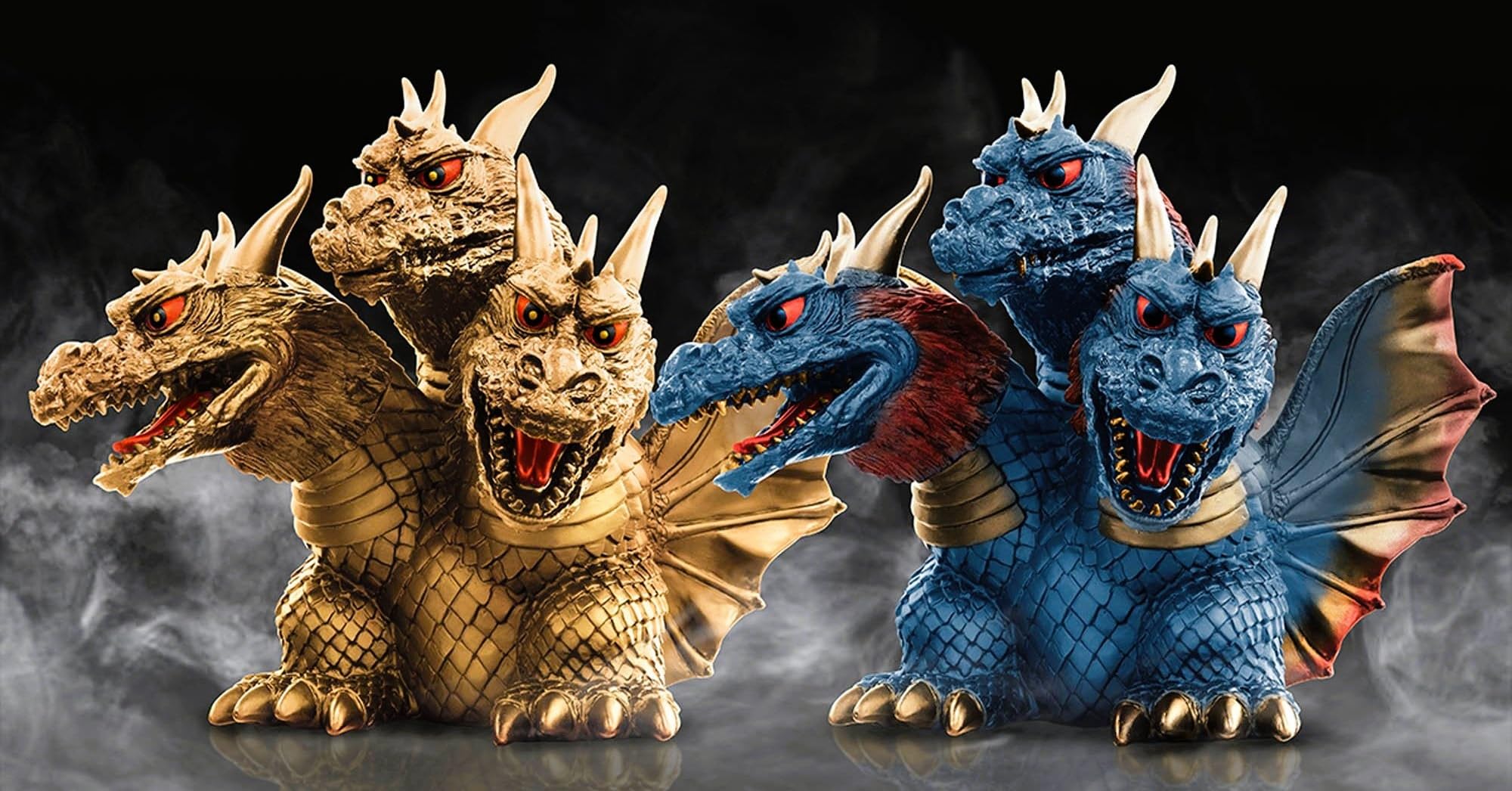 Amazon.co.jp: キングギドラ フィギュア 東宝怪獣シリーズ 鎮座獣 1964