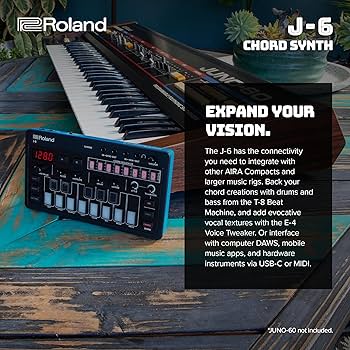 Amazon.com: Roland AIRA Compact J-6 CHORD SYNTH | Portable song