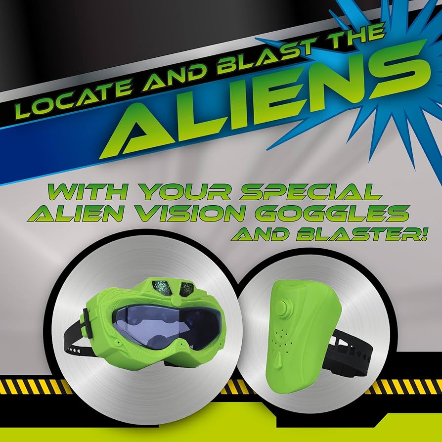 Amazon.com: Fotorama Alien Vision Shooting Game, Goggles and Wrist