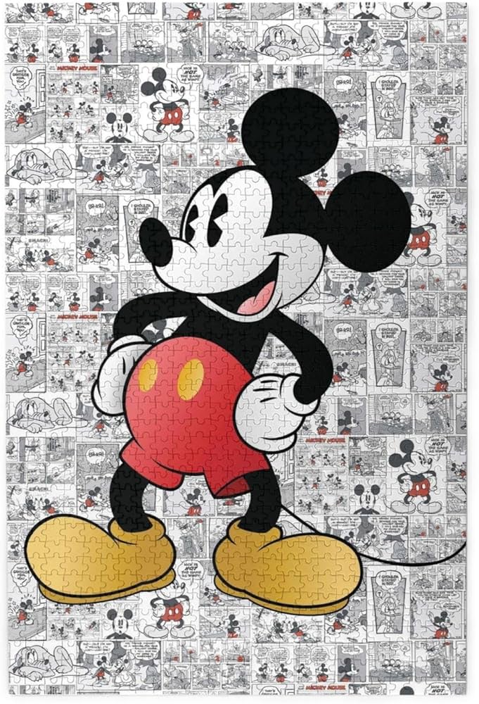 Amazon.co.jp: パズル ミッキーマウス アニメ ジグソーパズル 木製