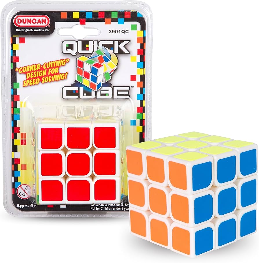 Amazon.com: Duncan Toys Quick Cube 3 X 3, Brain Game Toy : Patio