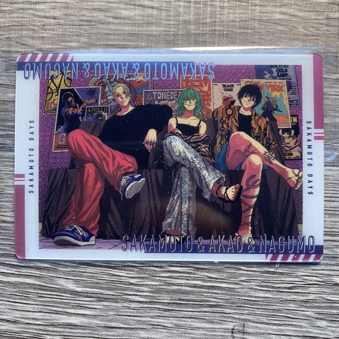 Amazon.co.jp: SAKAMOTO DAYS ウエハースカード 坂本 南雲 リオン