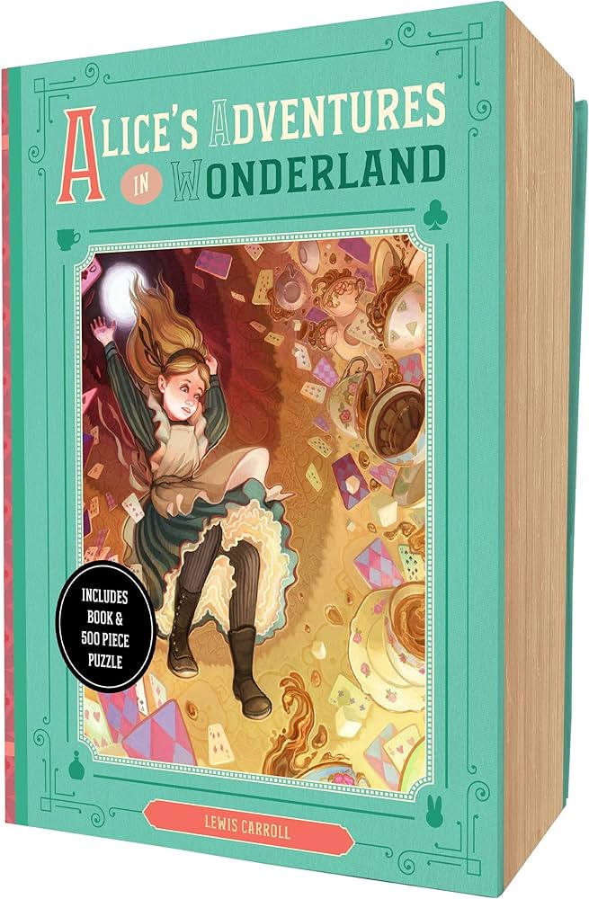 Amazon.com: Alice's Adventures in Wonderland Book and Puzzle Box