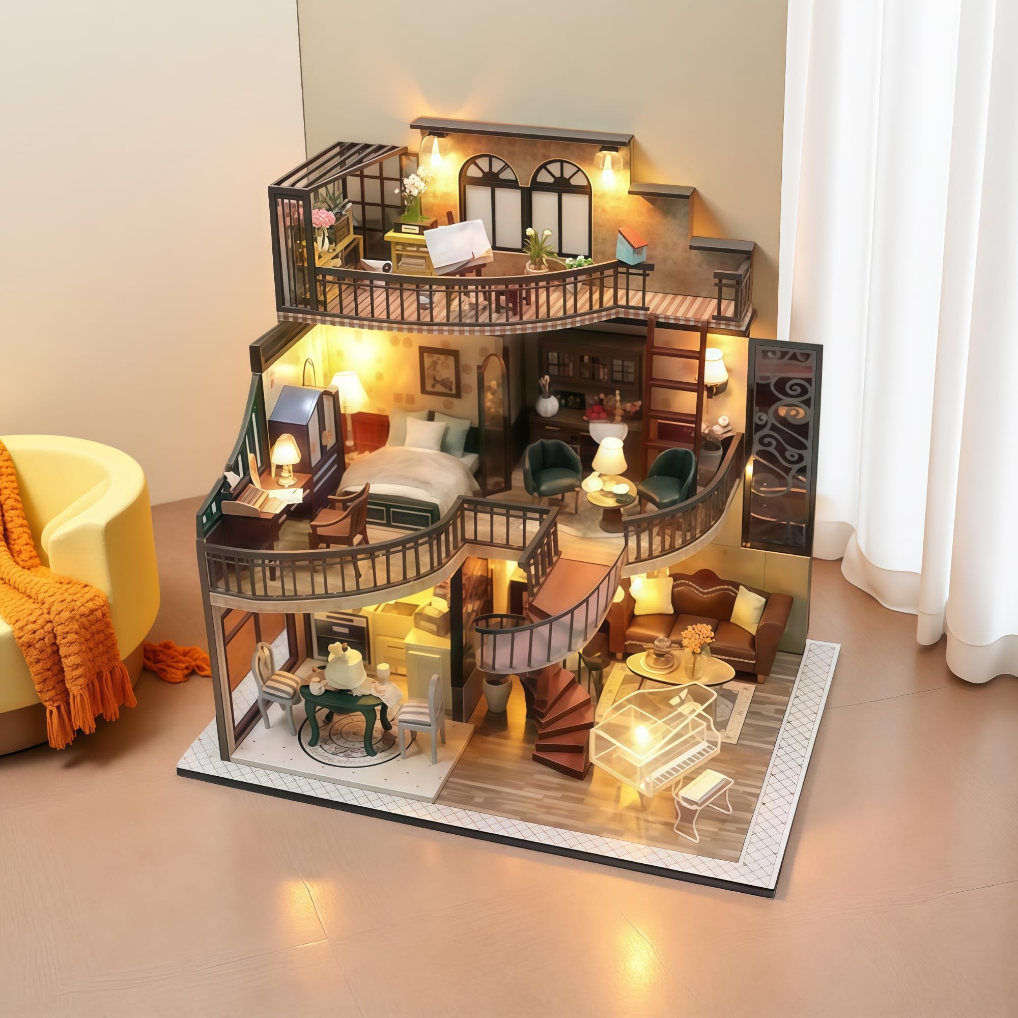 Amazon.co.jp: ソフィー ドールハウス 手作りキットセット ミニチュア