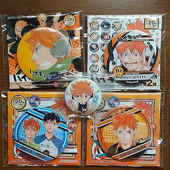 Amazon.co.jp: ハイキュー 日向翔陽 コレクション缶バッジ 原作缶