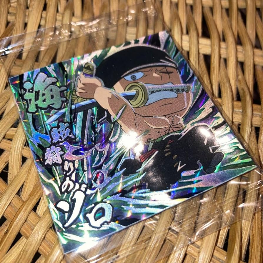 Amazon.co.jp: ワンピース 大海賊シール ウエハース Log.6 ゾロ SGR