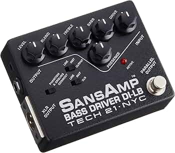 Amazon | TECH21 BASS DRIVER DI-LB サンズアンプ SANSAMP ベース専用