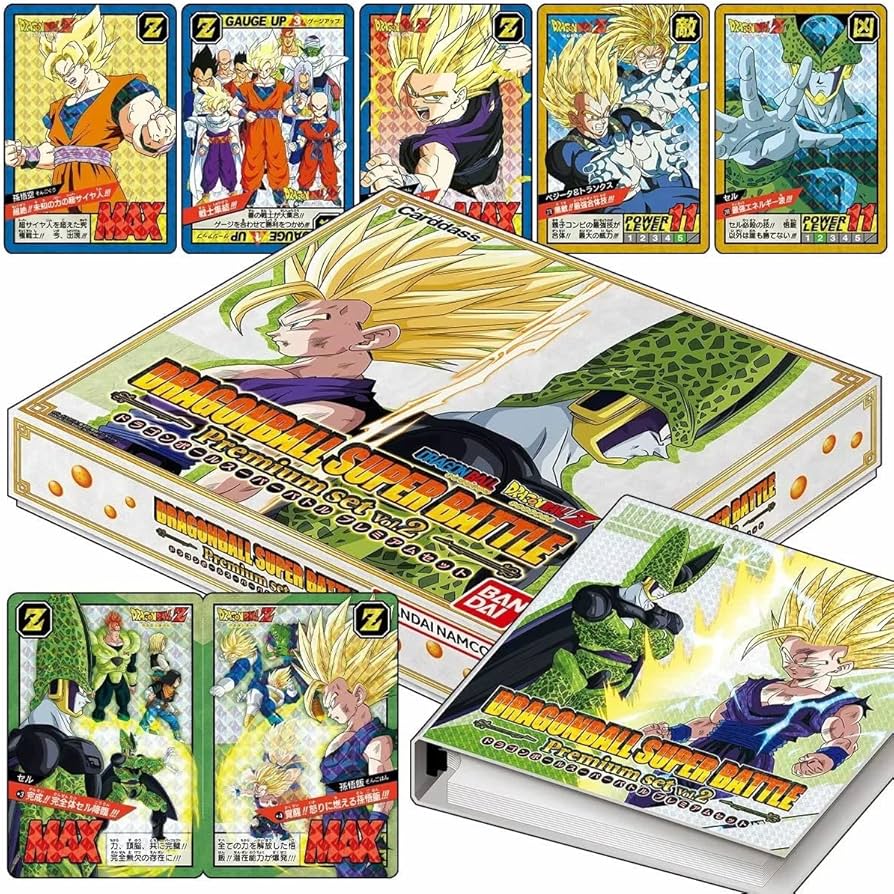 Amazon.com: CARDDASS Dragon Ball Super Battle Premium Set VOL.2