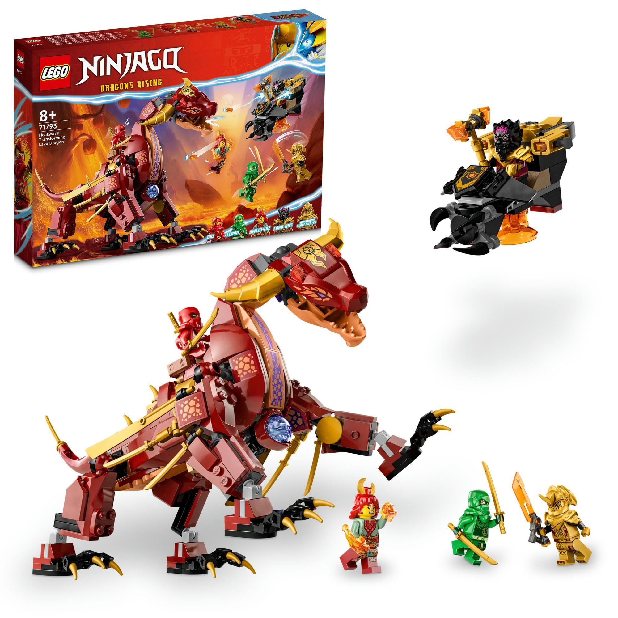 Amazon.co.jp: レゴ(LEGO) ニンジャゴー 火焔のヒートウェーブドラゴン